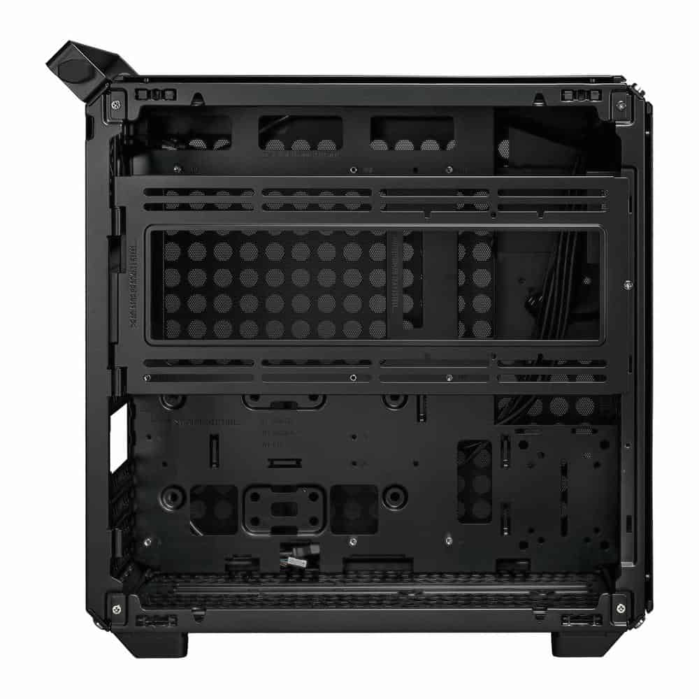 (image for) Cooler Master Qube 500 Flatpack Black Tempered Glass Compact Mid-Tower ATX Case